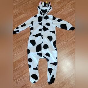 Kids Cow Print One Piece Costume - Only Worn One Time